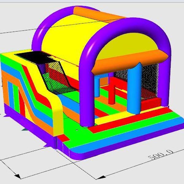 Multiplay Kleur Groot Springkussen Multiplay Kleur Groot Springkussen