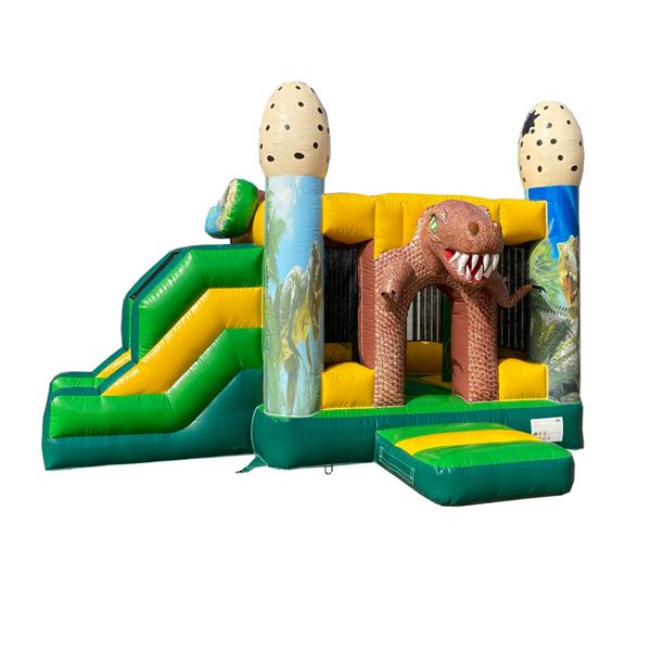 Mini Multiplay Dino huren Mini Multiplay Dino springkussen