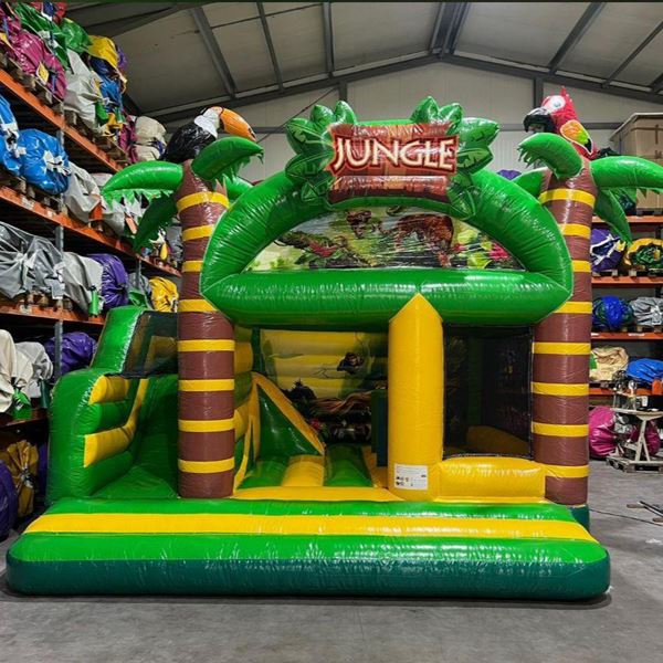 Multiplay Jungle Groot Springkussen Multiplay Jungle Groot Springkussen